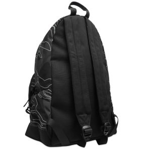 A Bathing Ape Layered Line Camo Shark Day Backpack