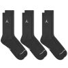 Air Jordan Everyday Cushion Crew Sock - 3 Pack