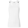 Jean Paul Gaultier Overall Buckle Ribbed Tank Top