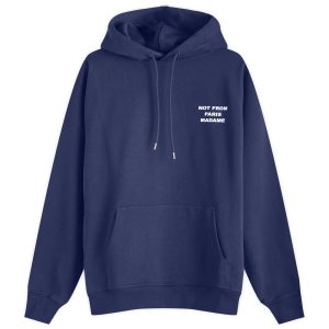 Drôle de Monsieur Not Form Paris Madame Slogan Hoodie