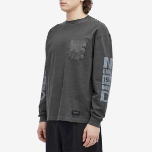 Neighborhood Pigment Dyed Long Sleeve T-Shirt