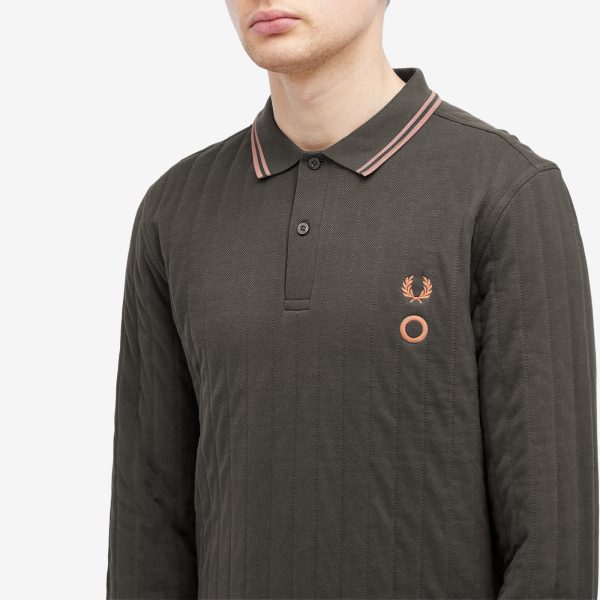 Fred Perry x Craig Green Long Sleeve Quilted Polo