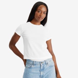 SKIMS Relaxed Tees Shrunken T-Shirt