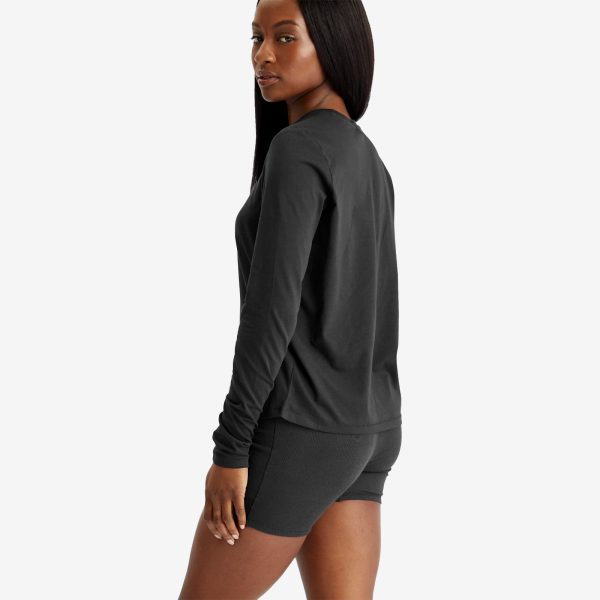 SKIMS Relaxed Tees Long Sleeve T-Shirt