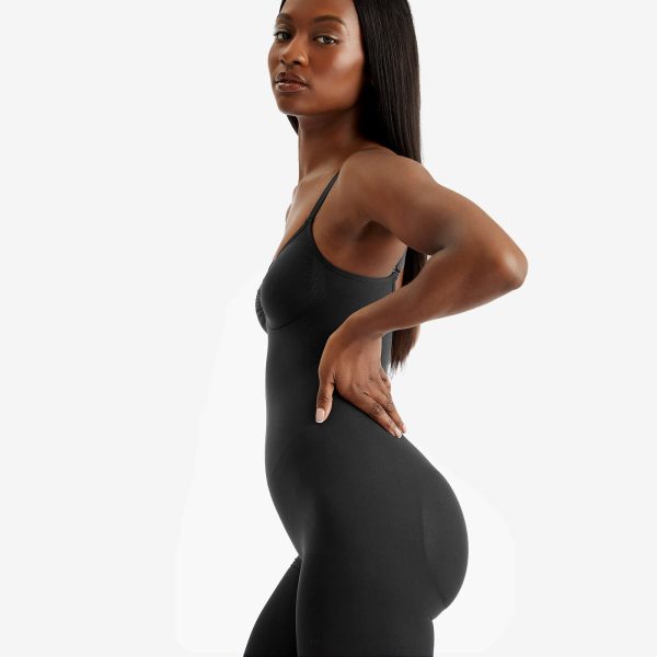 SKIMS Seamless Sculpt Bodysuit Mid-Thigh W/ Open Gusset