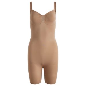 SKIMS Seamless Sculpt Bodysuit Mid-Thigh W/ Open Gusset