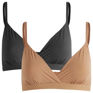 SKIMS Fits Everybody Bundle Crossover Bralette 2 Pack