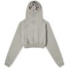 Entire Studios Cropped Full Zip Hoodie