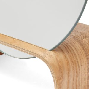 HKliving Willow Wooden Mirror Stand