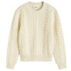 Isabel Marant Cable Knit Wool Jumper