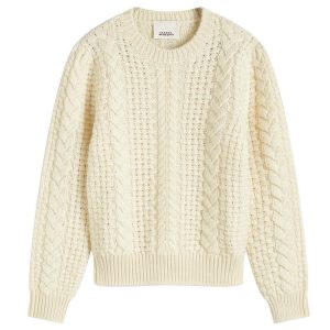 Isabel Marant Cable Knit Wool Jumper