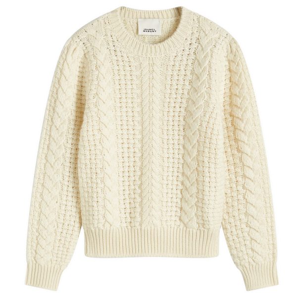 Isabel Marant Cable Knit Wool Jumper