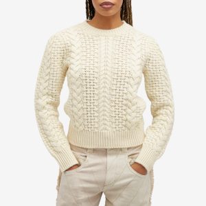 Isabel Marant Cable Knit Wool Jumper