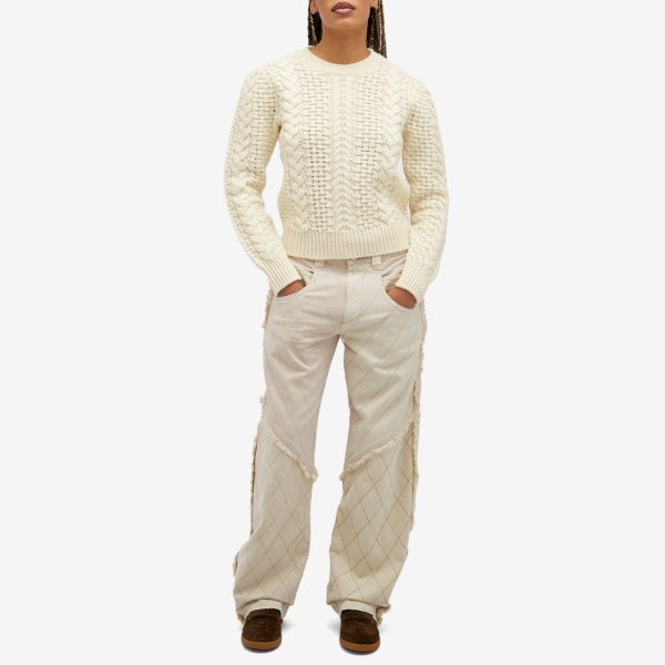 Isabel Marant Cable Knit Wool Jumper