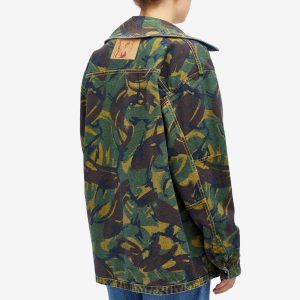 Martine Rose Reversible Camo Shirt Jacket