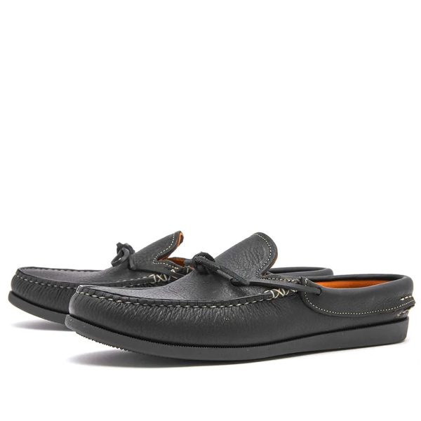 EasyMoc Lace Slip On Boat Shoe