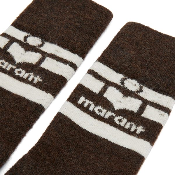 Isabel Marant Logo socks