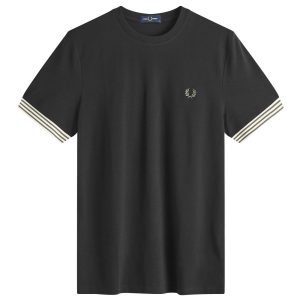 Fred Perry Striped Cuff T-Shirt