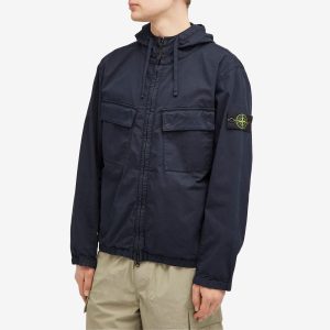 Stone Island Supima Cotton Twill Stretch-TC Hooded Jacket