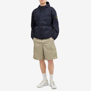 Stone Island Supima Cotton Twill Stretch-TC Hooded Jacket