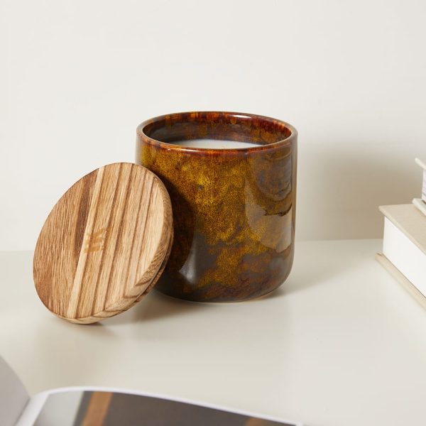 HKliving Ceramic Scented Candle