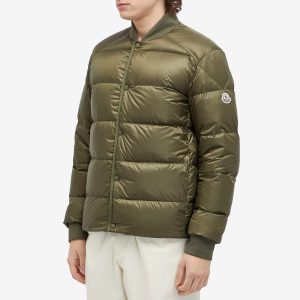 Moncler Bazena Micro Rip Stop Bomber Jacket