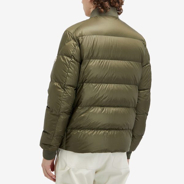 Moncler Bazena Micro Rip Stop Bomber Jacket