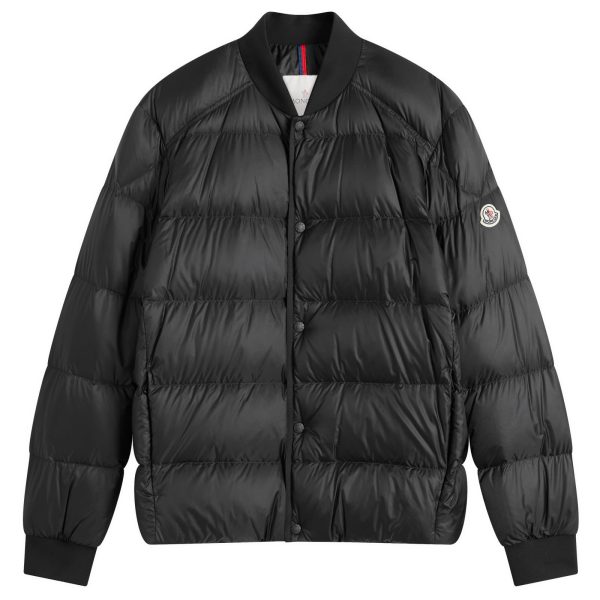 Moncler Bazena Micro Rip Stop Bomber Jacket