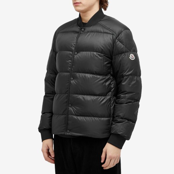 Moncler Bazena Micro Rip Stop Bomber Jacket