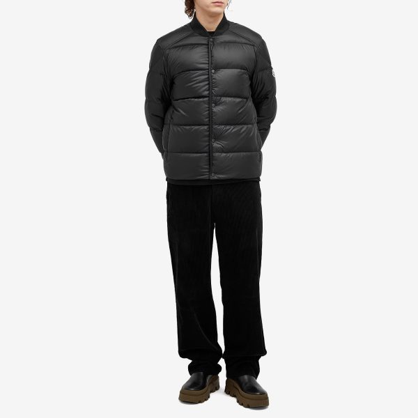 Moncler Bazena Micro Rip Stop Bomber Jacket