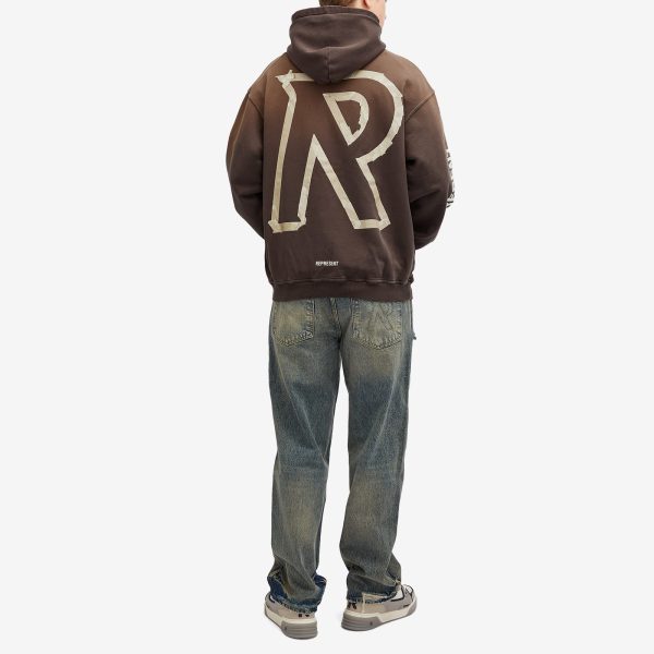 Represent Masking Tape Initial Hoodie