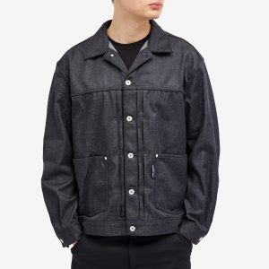 Comme des Garçons Homme Cotton Poly Denim Trucker Jacket