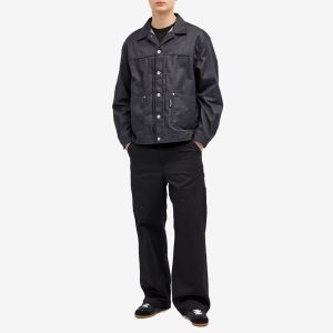 Comme des Garçons Homme Cotton Poly Denim Trucker Jacket