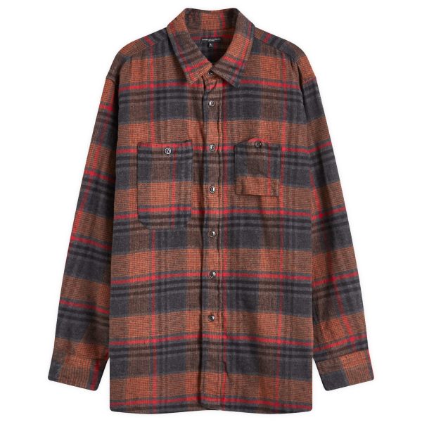 Engineered Garments Plaid Flannel Work Shirt