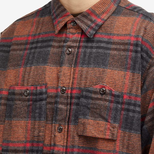 Engineered Garments Plaid Flannel Work Shirt