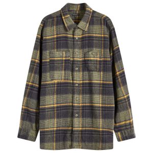 Engineered Garments Plaid Flannel Work Shirt