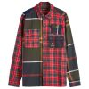 Barbour x Baracuta Relaxed Patchwork Shirt