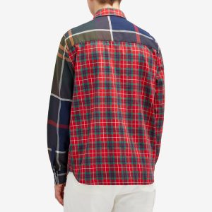 Barbour x Baracuta Relaxed Patchwork Shirt