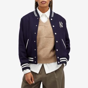 Sporty & Rich Yankees Serif Varsity Jacket