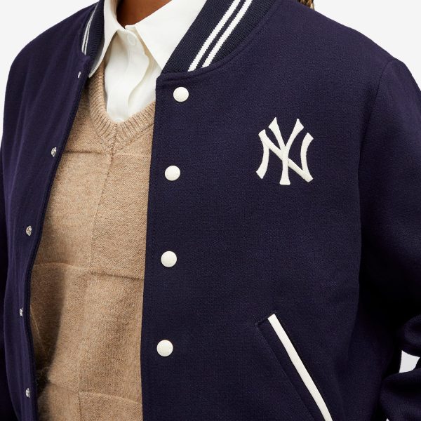 Sporty & Rich Yankees Serif Varsity Jacket