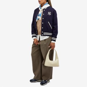 Sporty & Rich Yankees Serif Varsity Jacket