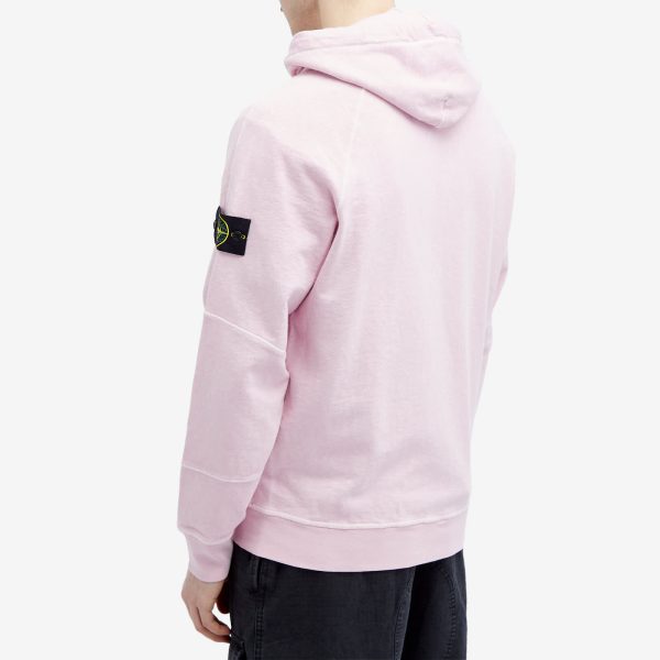 Stone Island Garment Dyed Malfile Zip Hoodie