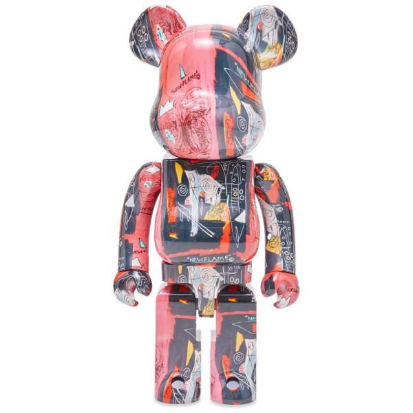 Medicom Be@rbrick Andy Warhol x Jean-Michel Basquiat #1