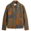 NN07 Gael Patchwork Wool Jacket