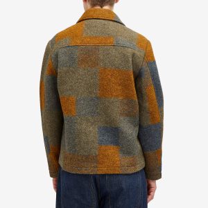 NN07 Gael Patchwork Wool Jacket