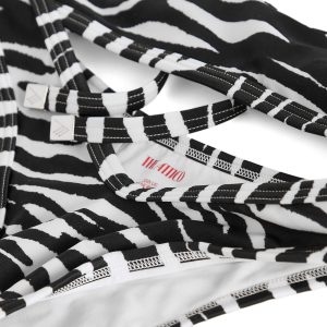 The Attico Zebra Print Bikini