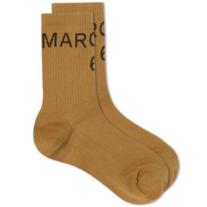 MM6 Maison Margiela Logo Socks