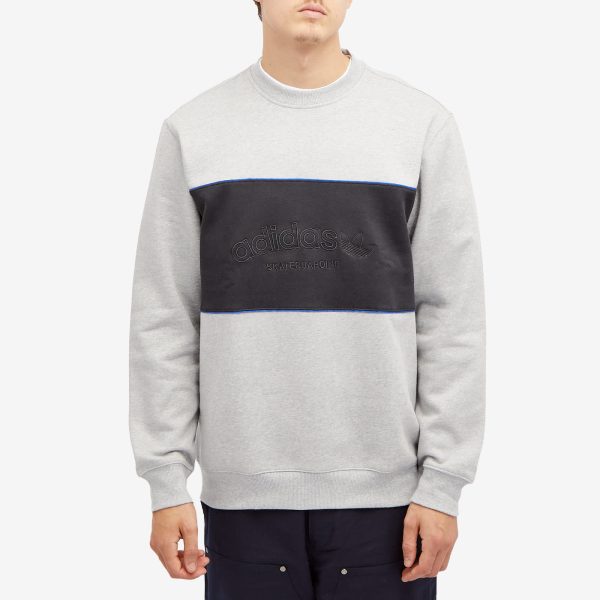 Adidas Skate Arched Crew Sweat