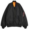 MASTERMIND WORLD x Alpha Industries MA-1 Jacket