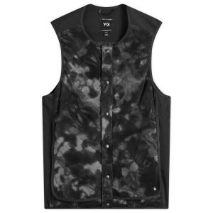 Y-3 AOP Flock Nylon Shell Crew Vest